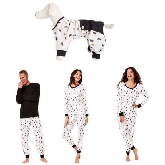 Family Matching Baby Tree-Print Footed Pajamas NWT - Picture 3 of 3